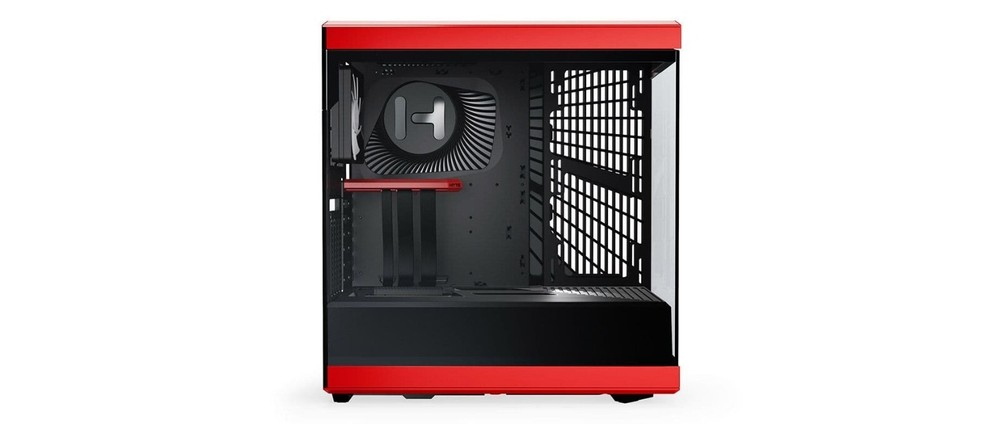 Refurbished! HYTE Y40 CASE - Black/Red