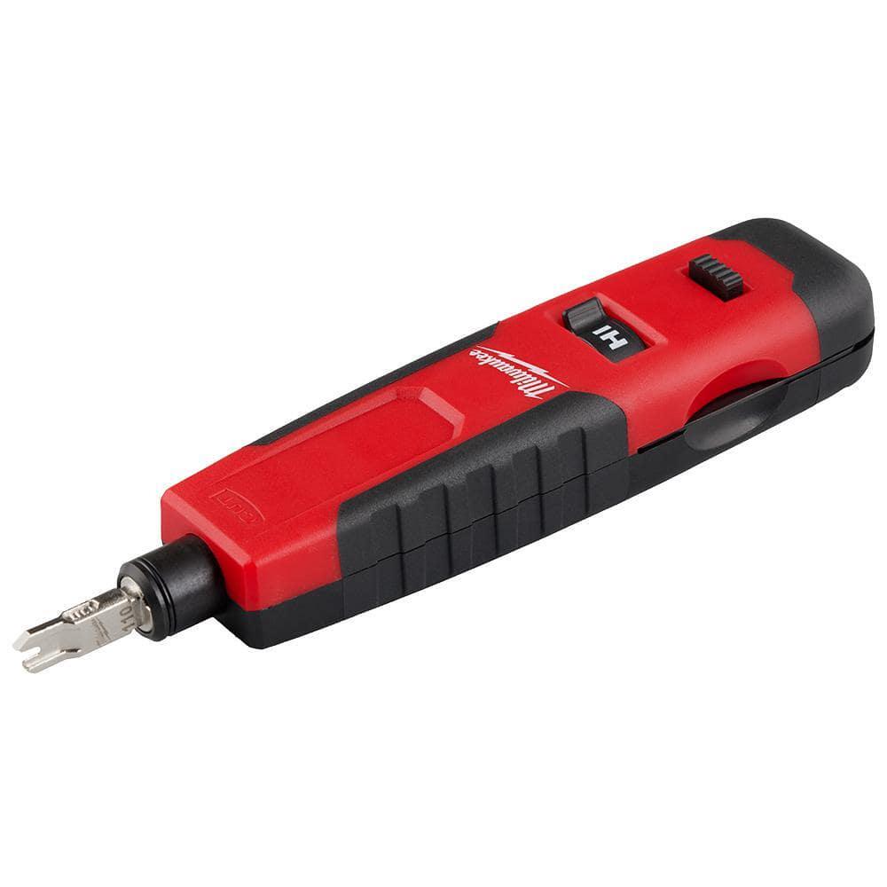 Impact Punchdown Tool Spring Loaded Punches Consistent Terminations Non Slip