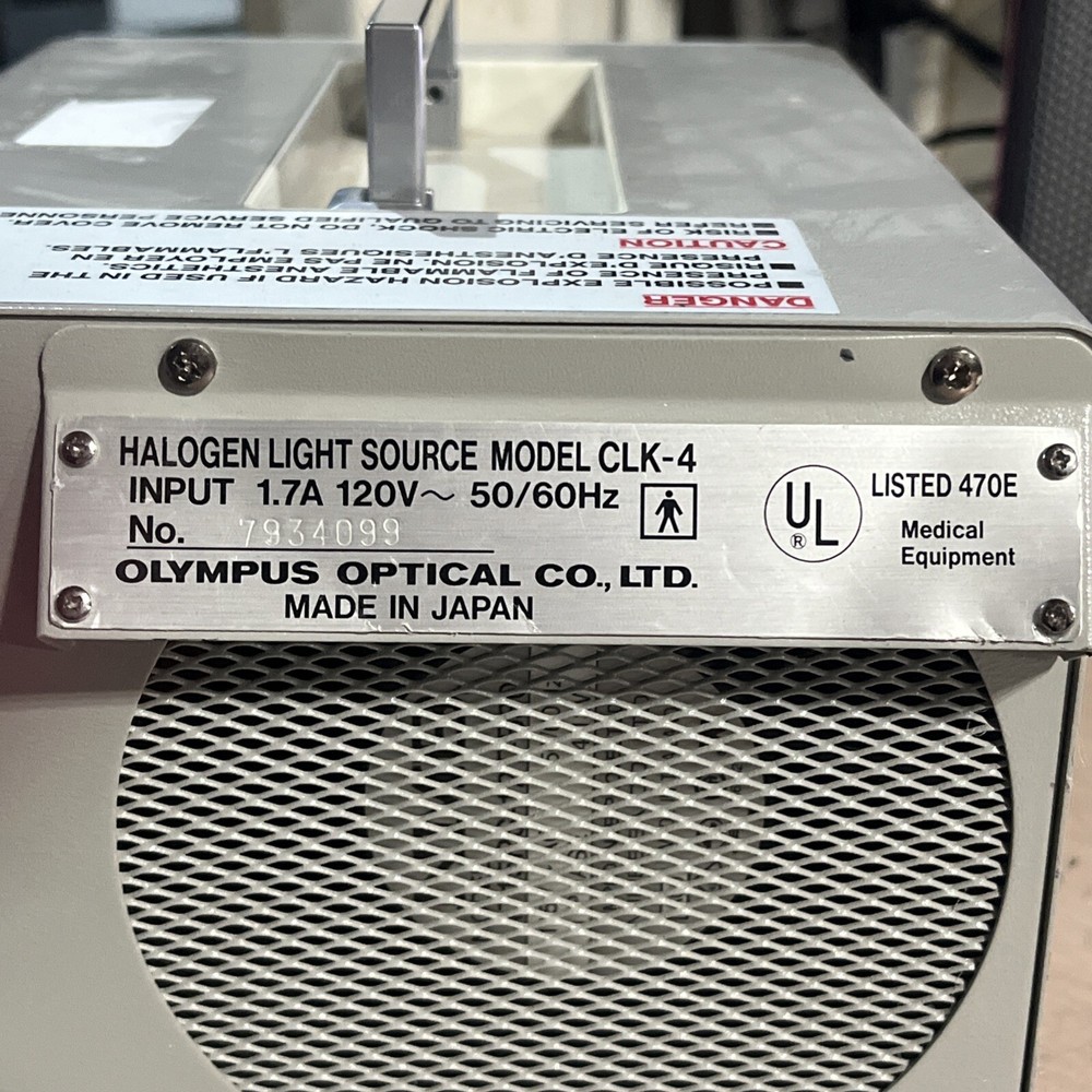 OLYMPUS CLK-4 HALOGEN LIGHT SOURCE