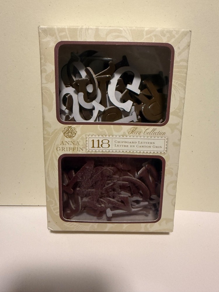 Anna Griffin Chipboard Letters