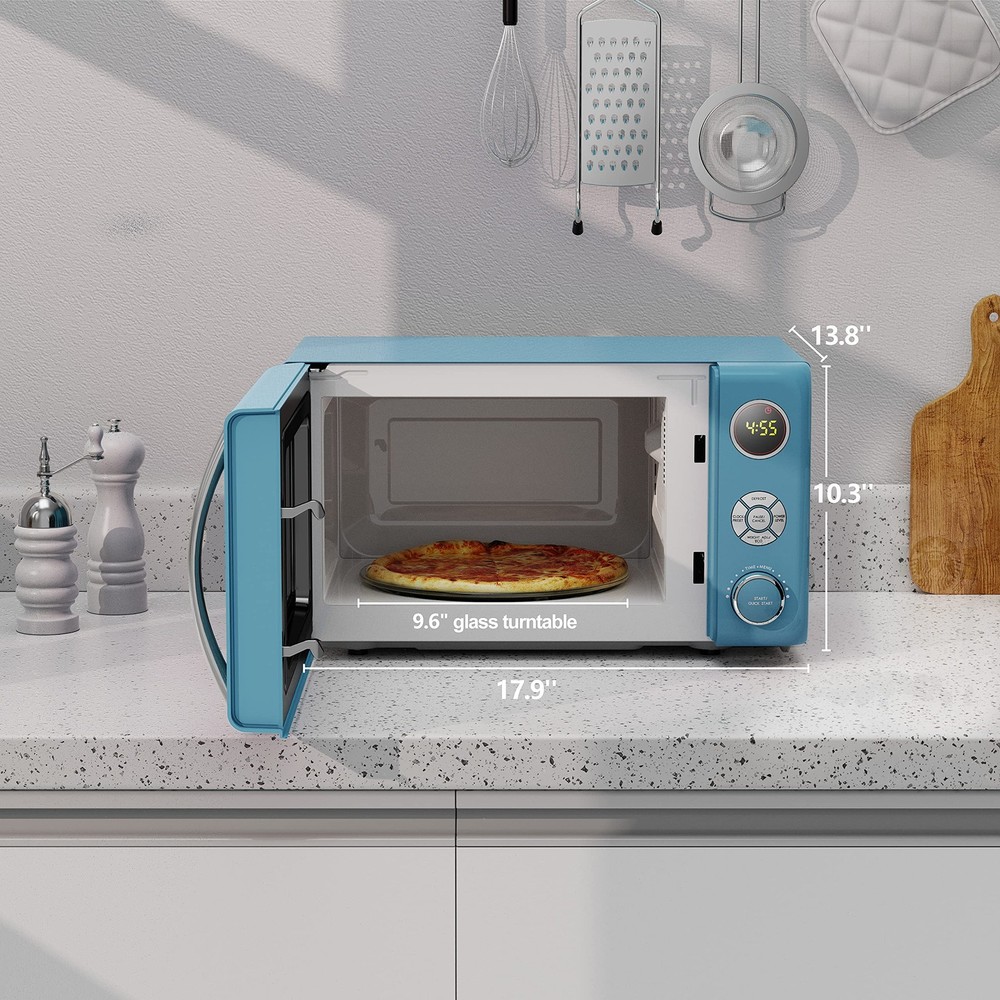 GLCMKA07BER-07 Microwave Oven, LED Lighting, Pull Handle Design, Lock, Bebop ...