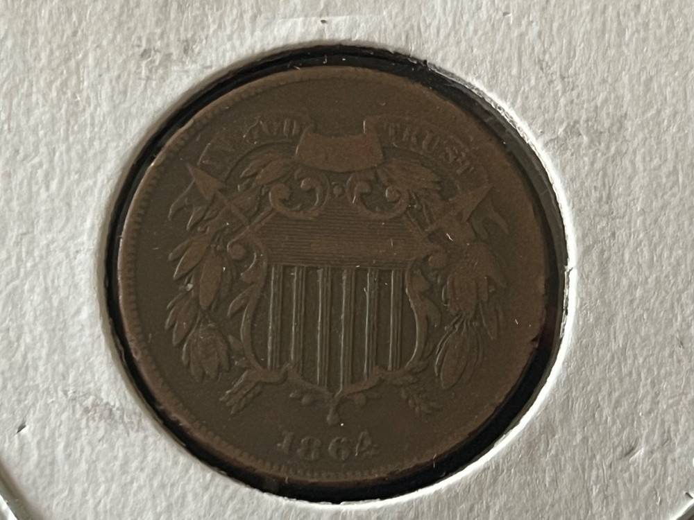 1864 U.S. Two Cent Piece