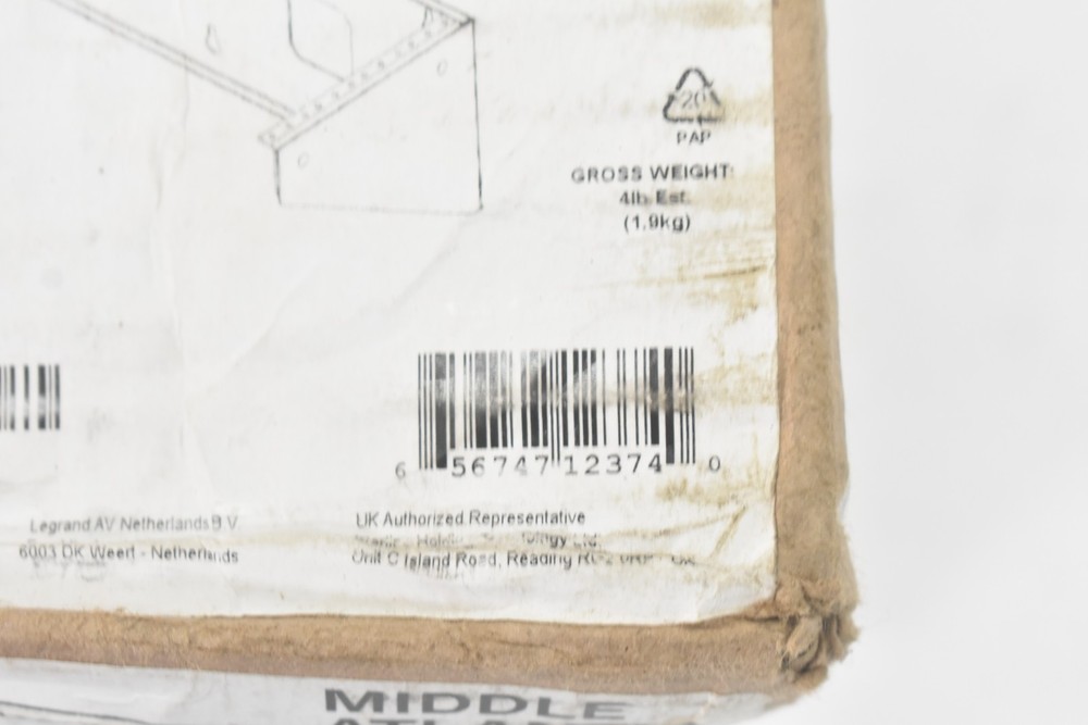 Middle Atlantic VPM-2 2SP Black Vertical Panel Mount Genuine OEM Replacement