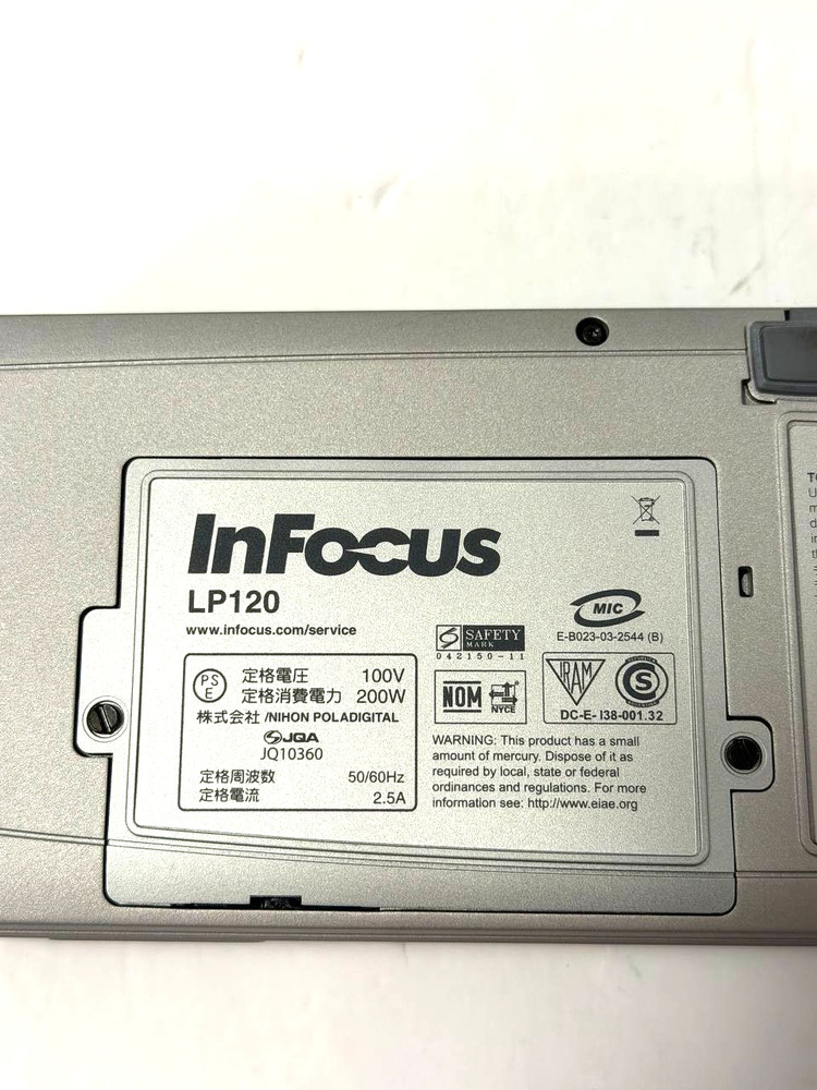 InFocus LP120 Portable Projector