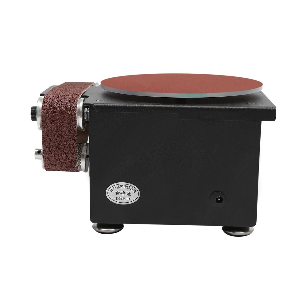 6inch Mini Belt Disc Sander Edge Sharpener Electric Bench Polisher Tools Kit