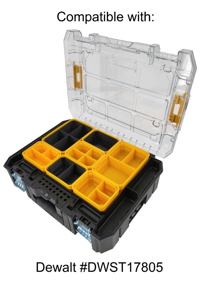 Dewalt TSTAK Organizer Compatible Large Nesting Cup Insert Bin BPS
