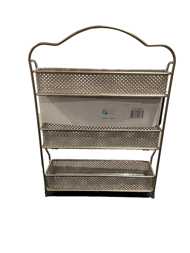 NAIL POLISH ORGANIZER Vertical Storage Solution Satin Finish