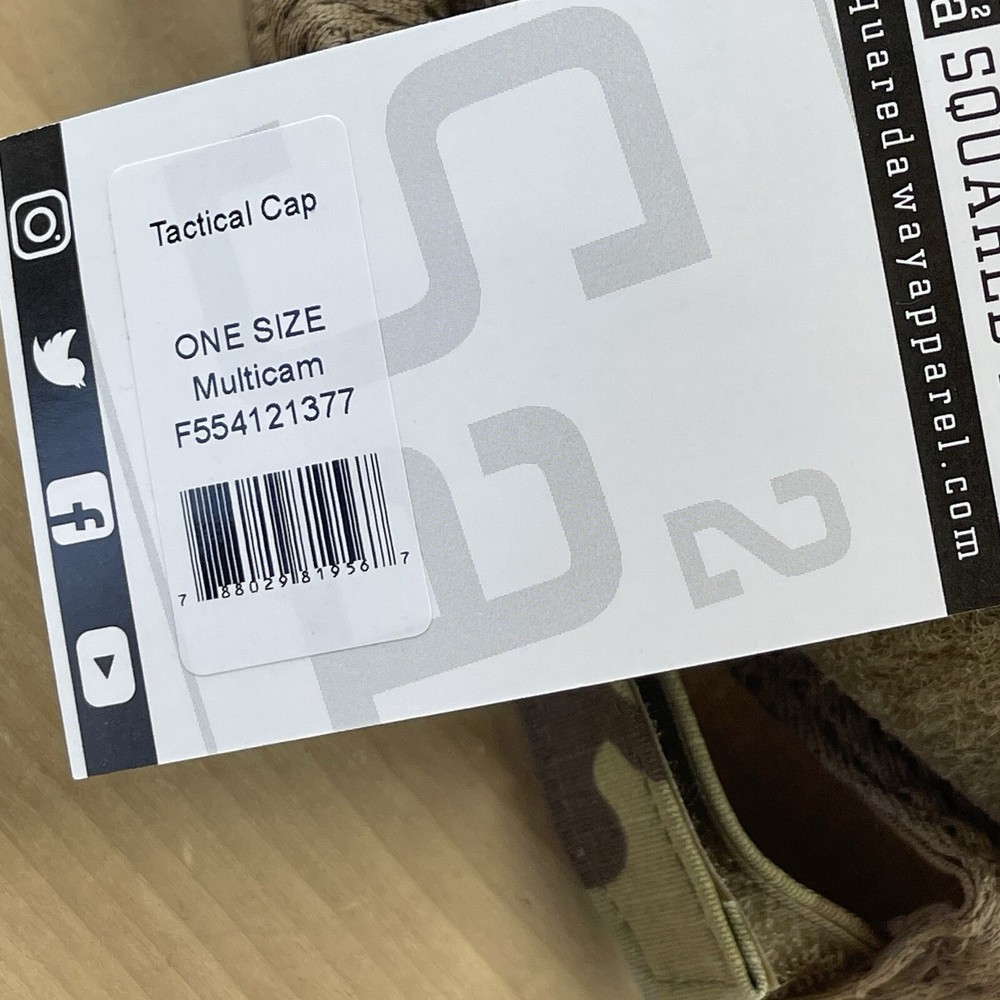 Squared Away2 Tactical Multicam Mesh Green Camo Adjustable Baseball Cap