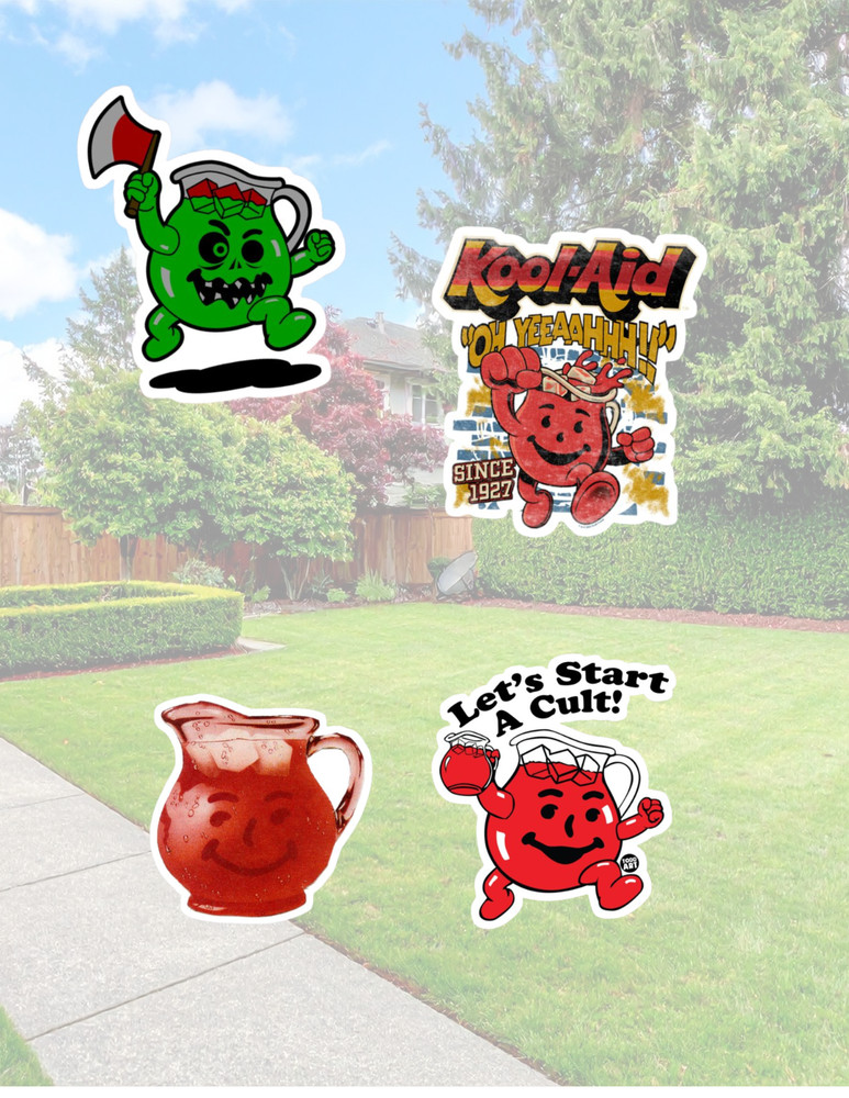 Kool Aid Food & Drink 4pc Sticker Pack
