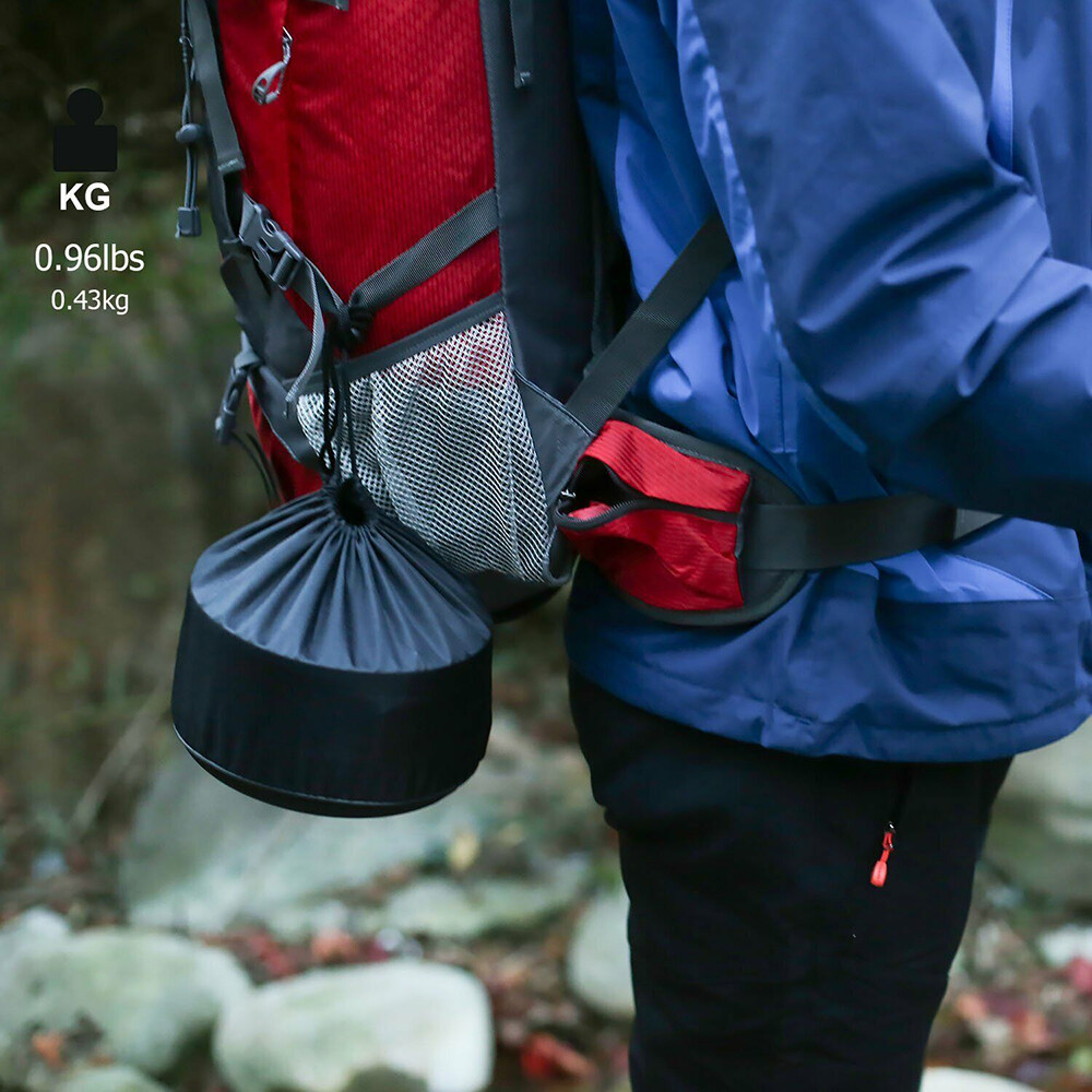 Lightweight Folding Cookware for Camping & Backpacking - Pot, Pan, Kettle Set