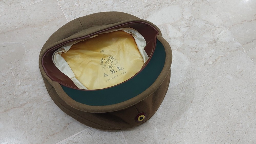 Vintage Belgian Hat Cap Visor Army 1991 Collection