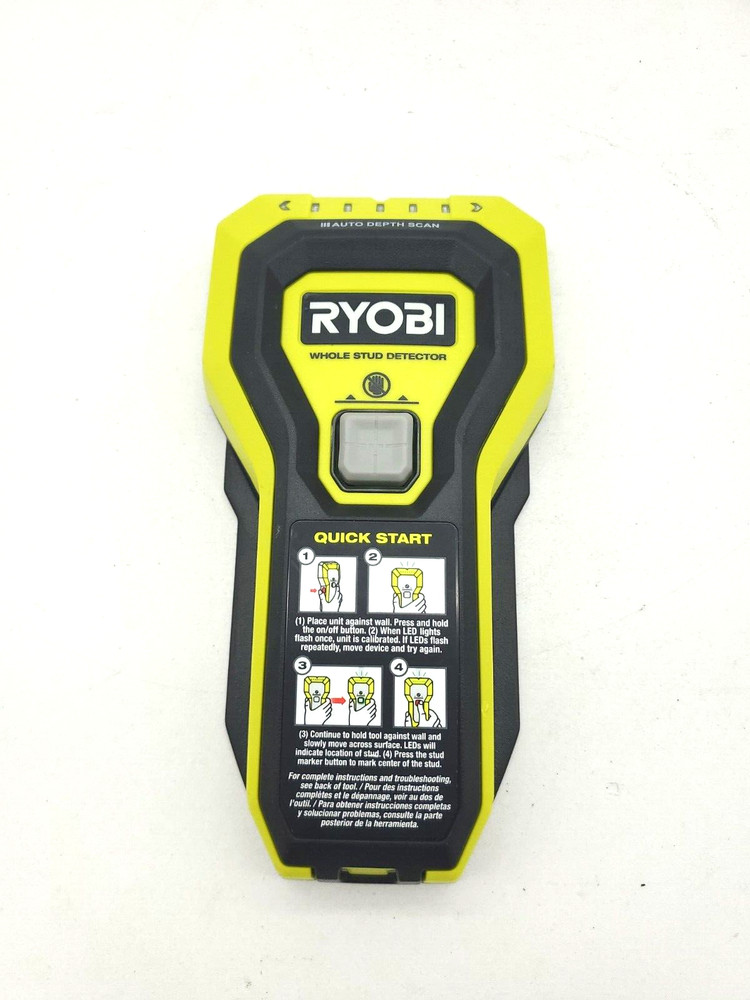 RYOBI Light Up Full Width Indicator Whole Stud Finder ESF5002   #3
