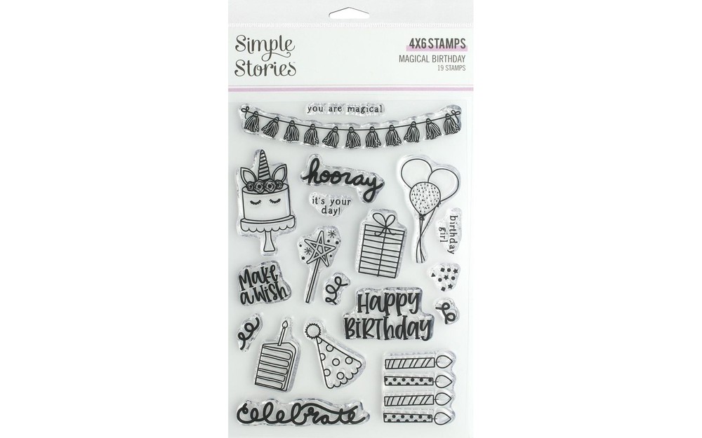 Simple Stories Magical Bday Stamps