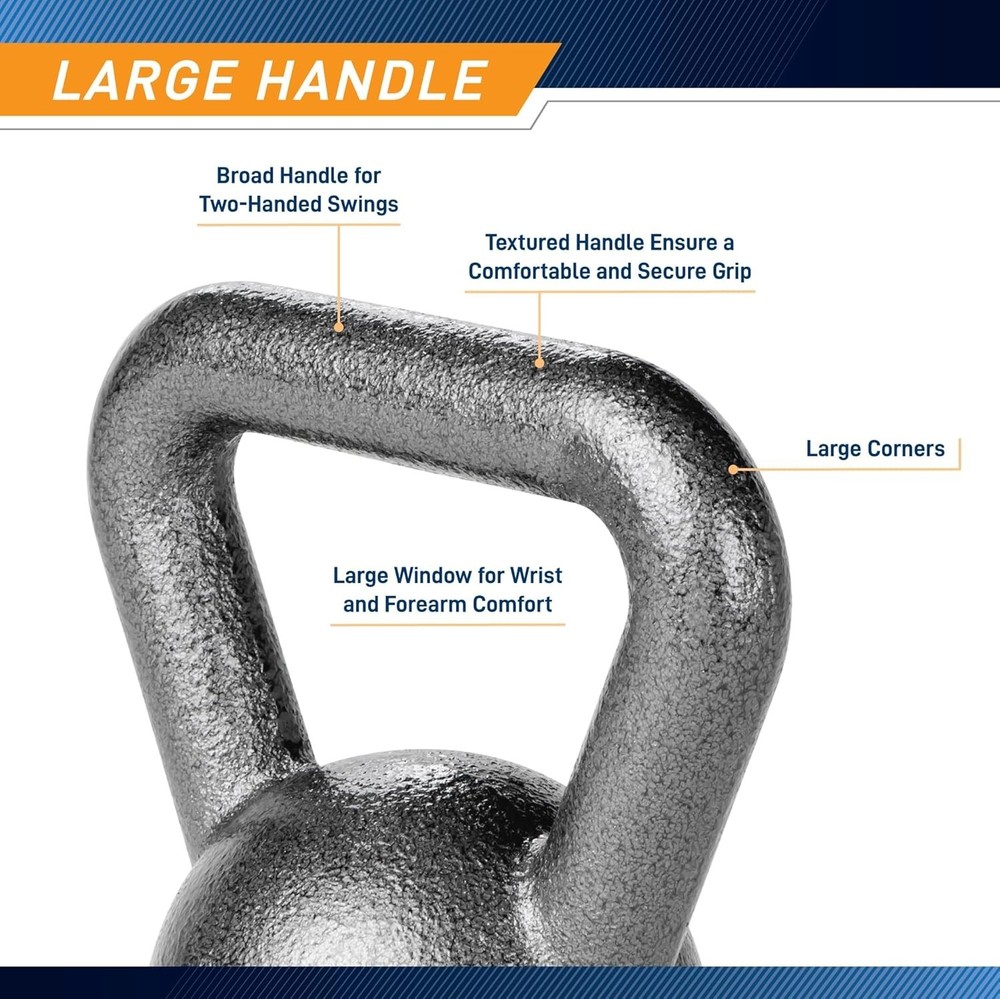 Hammertone Kettlebell 10 lbs for Ultimate Home Strength Training