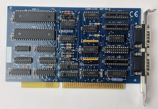 Sealevel COMM+2/EX 3087 SPRT2B/AT-01 Serial Interface Card