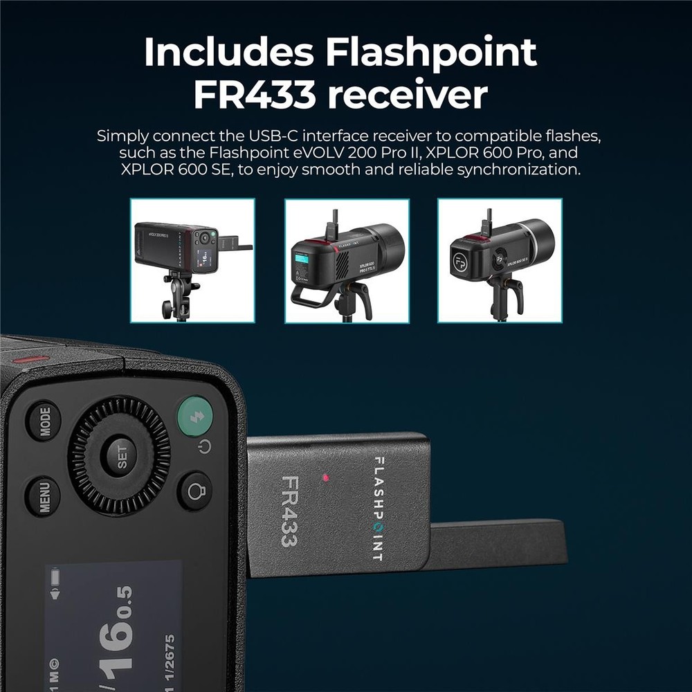 Flashpoint FT433N TTL Wireless Flash Trigger for Nikon