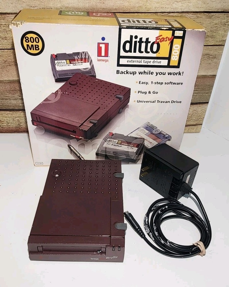 Iomega Ditto Easy 800 External Tape Drive