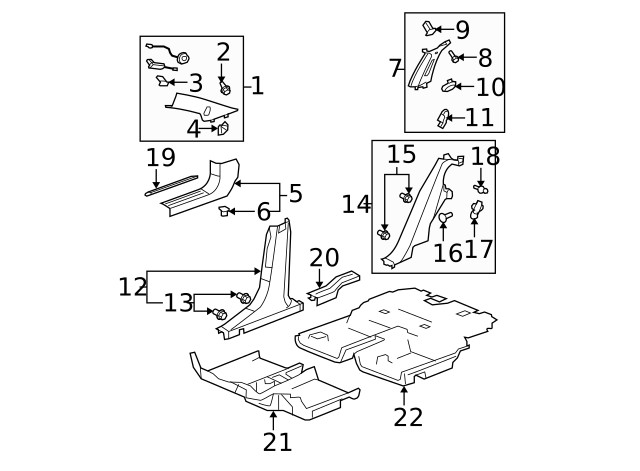 Genuine GM Speaker Grille 15266181