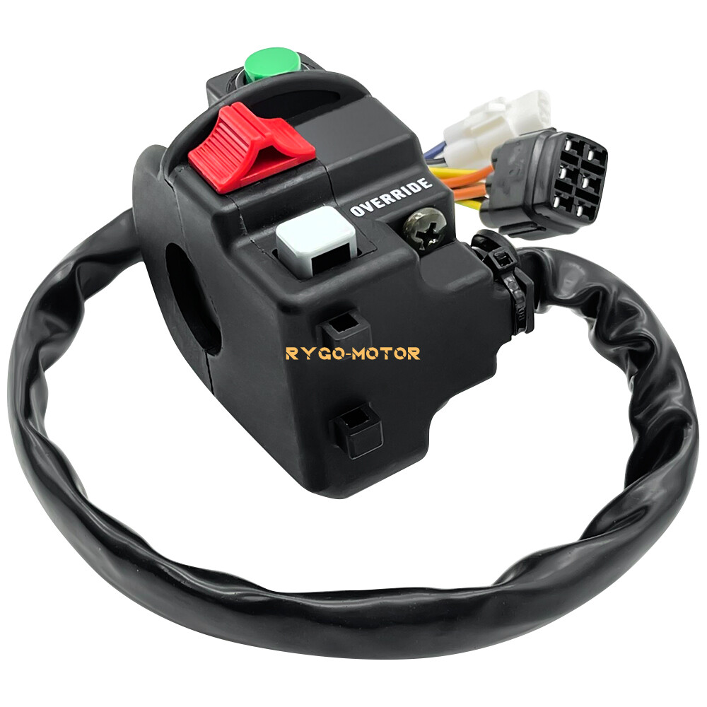 Left Handlebar Switch Start Kill Stop Headlight for Suzuki King Quad 500 750 4x4