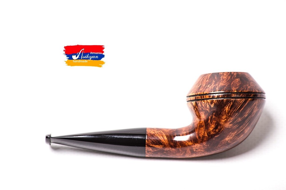 Asikyan Pipe #429/24 Rhodesian Smooth Hand Made