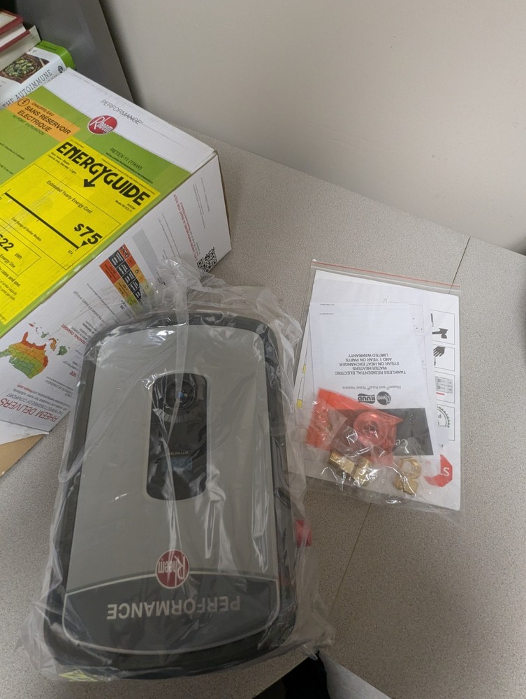 Rheem 11 kW 2.15 GPM 240V Self-Modulating Electric Tankless Water Heater