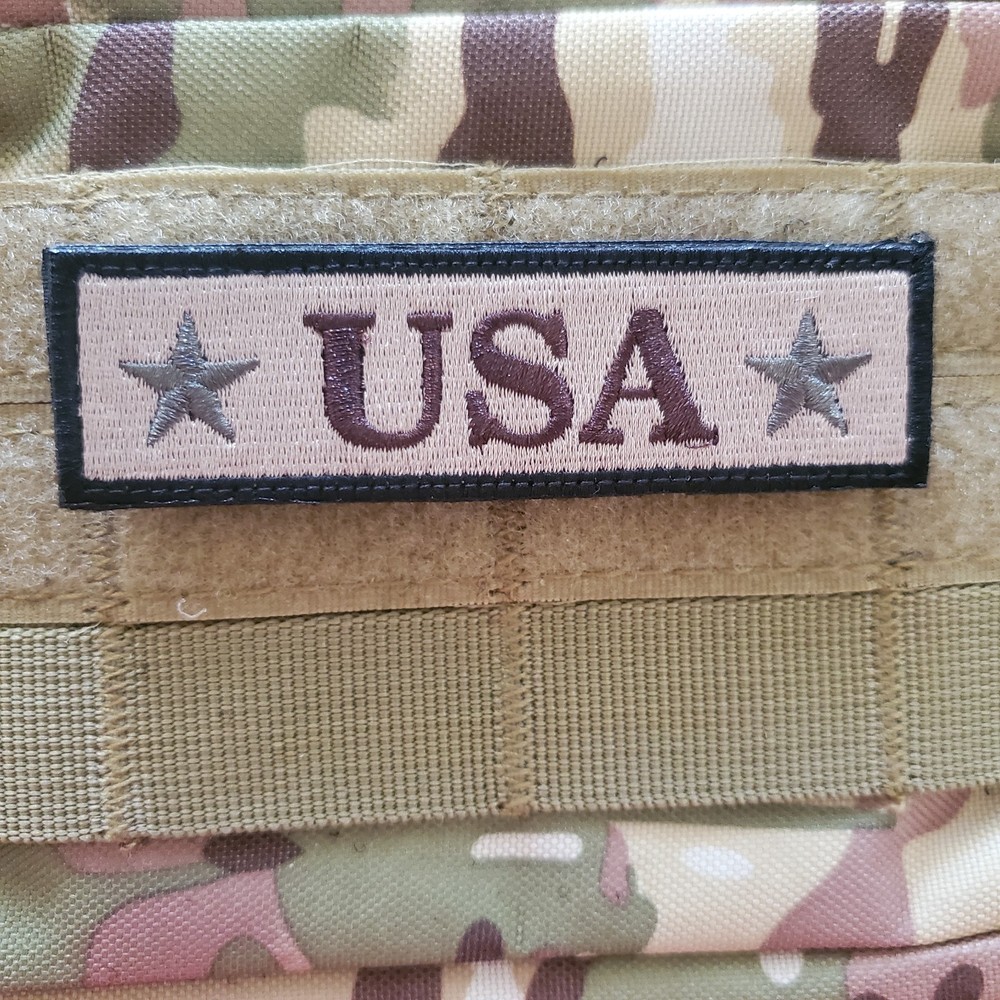EMBROIDERED Tactical Morale Patch Hook and Loop