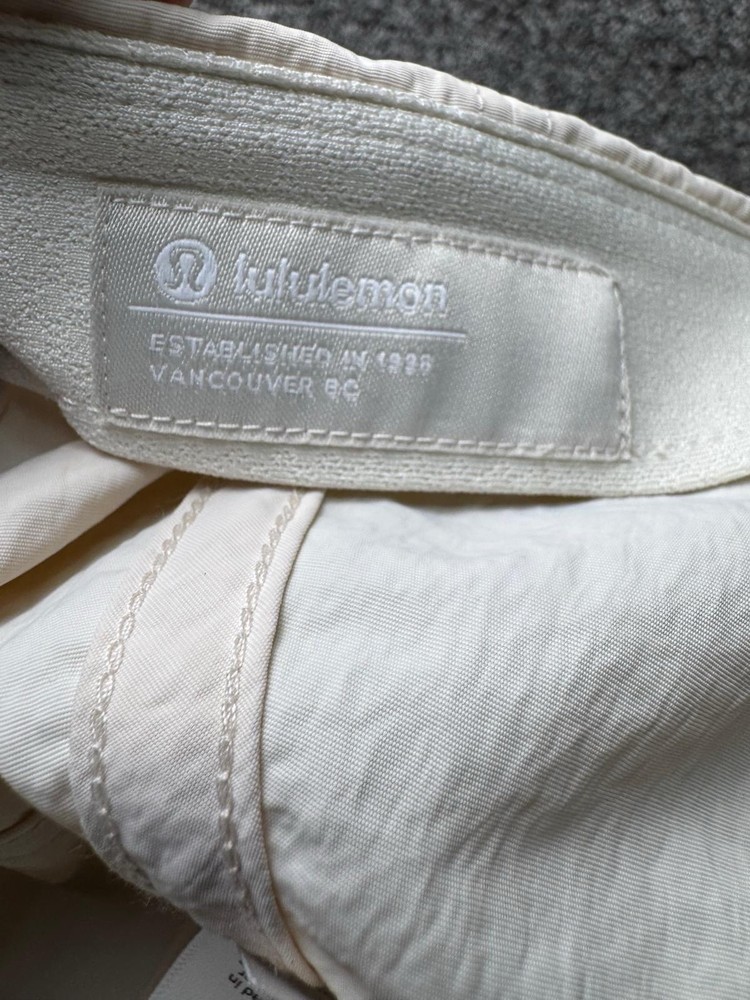 Lululemon Baller Hat Cap Strapback One Size White Adjustable Logo Lightweight