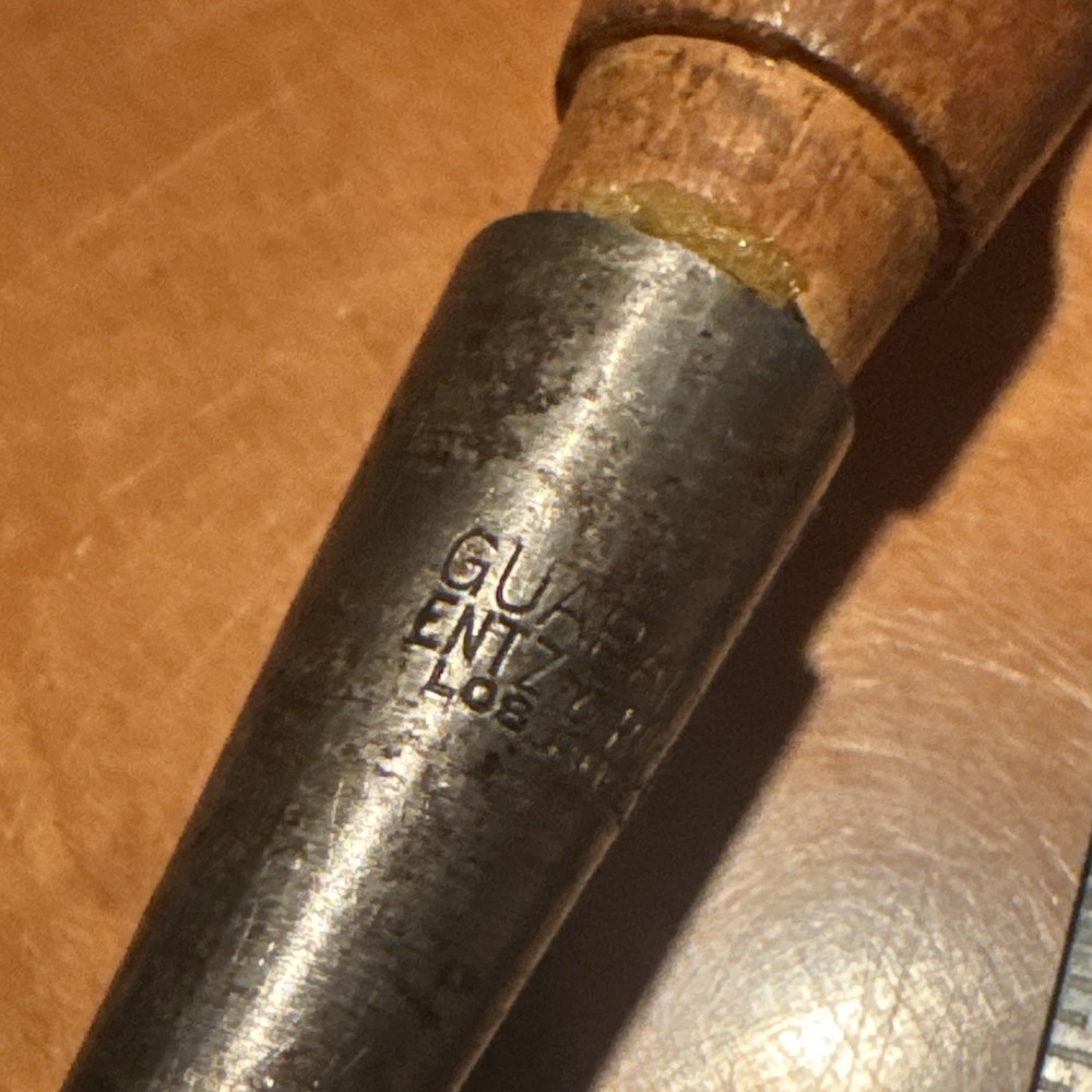 Entz & Rucker Chisel Antique