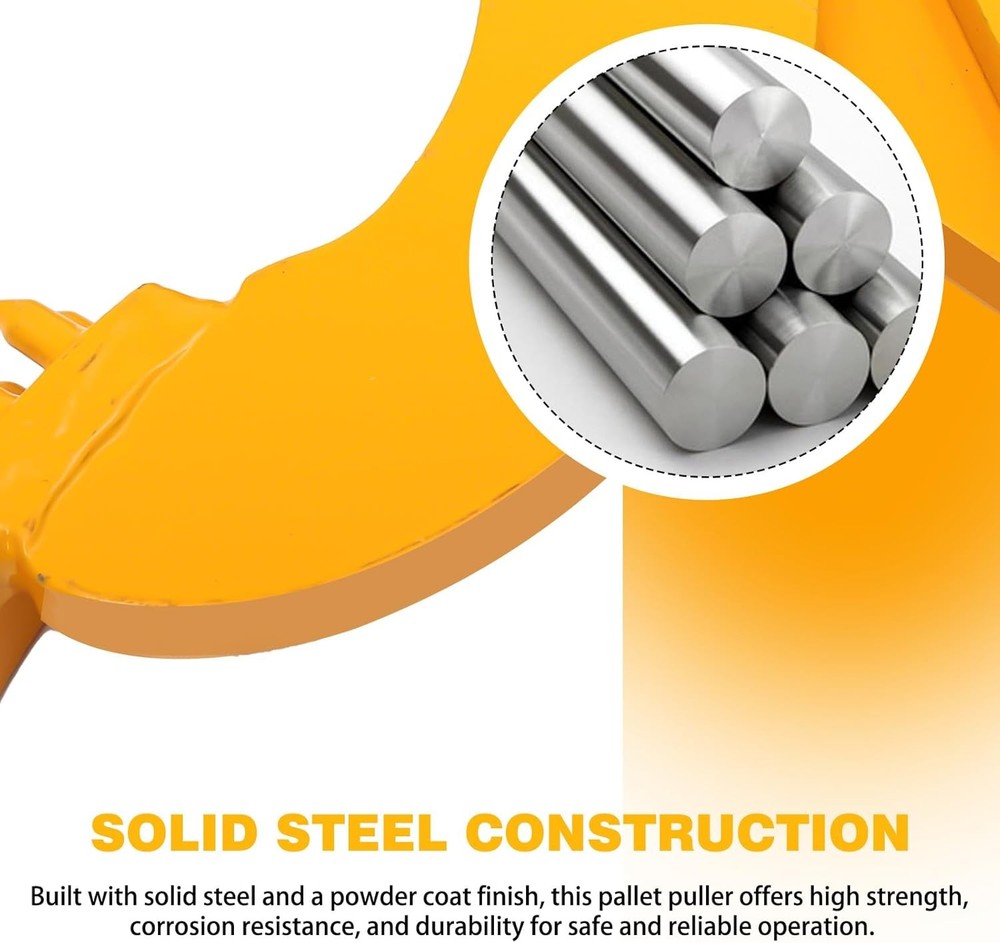 Pallet Puller,1T/2205 LBS Capacity Pallet Jack Puller,Heavy Duty Single Sciss...