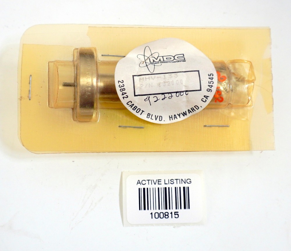 MDC Vacuum/Vacuum Products MHV-133