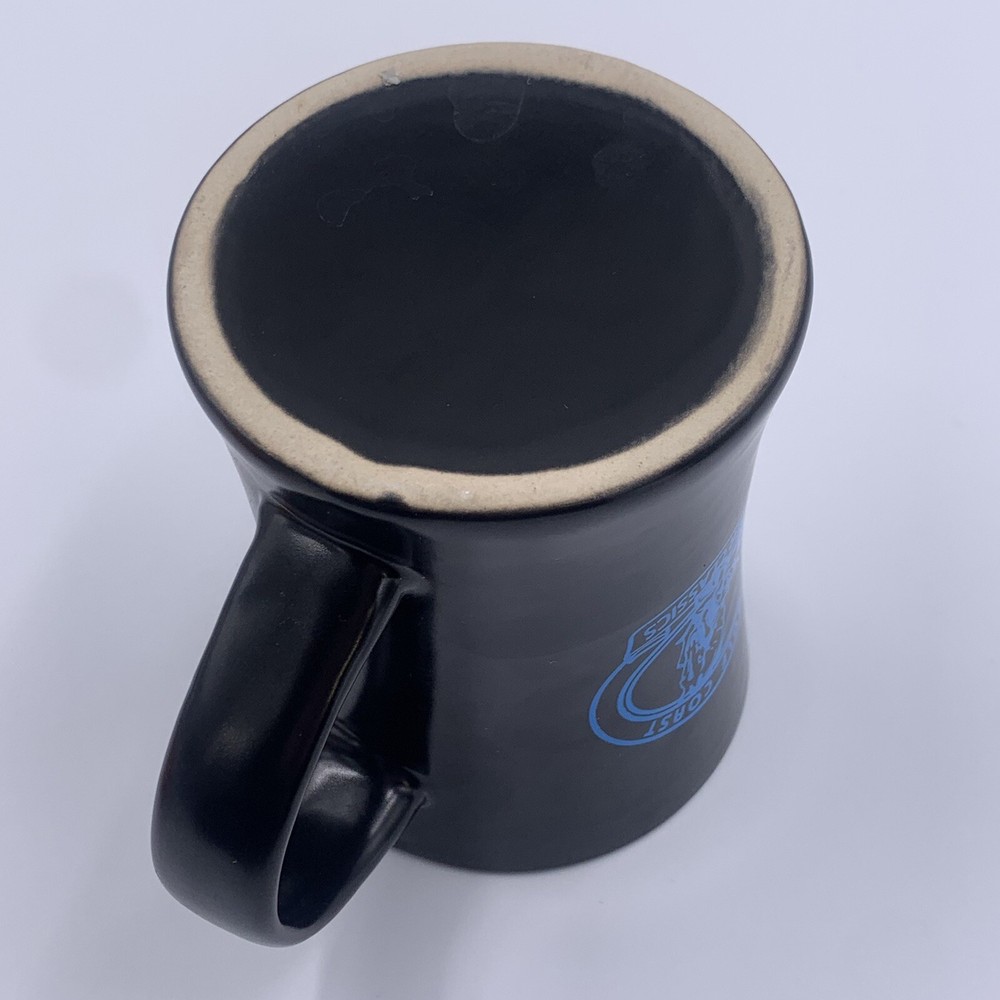 Gulf Coast Winter Classics Equestrian Event Ceramic Coffee Mug Matte Black Blue