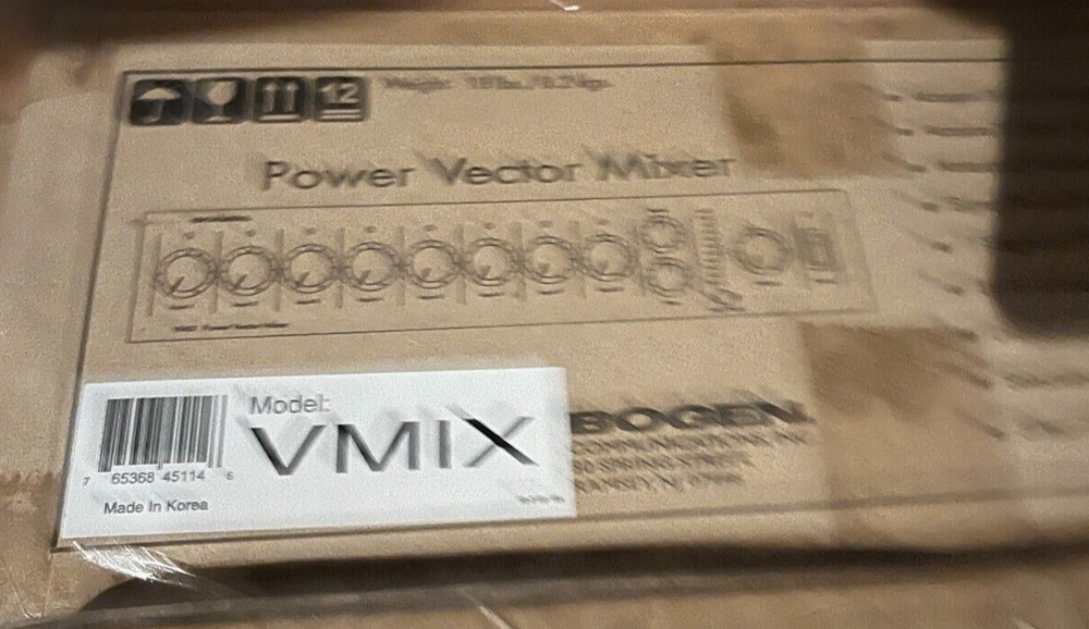 Bogen VMIX Power Vector Audio Mixer (VMIX)