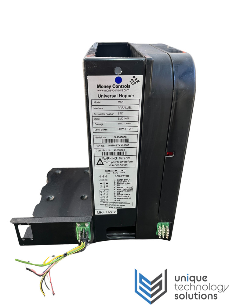 Money Controls Universal Hopper MK4 Version  / CCTALK Protocol