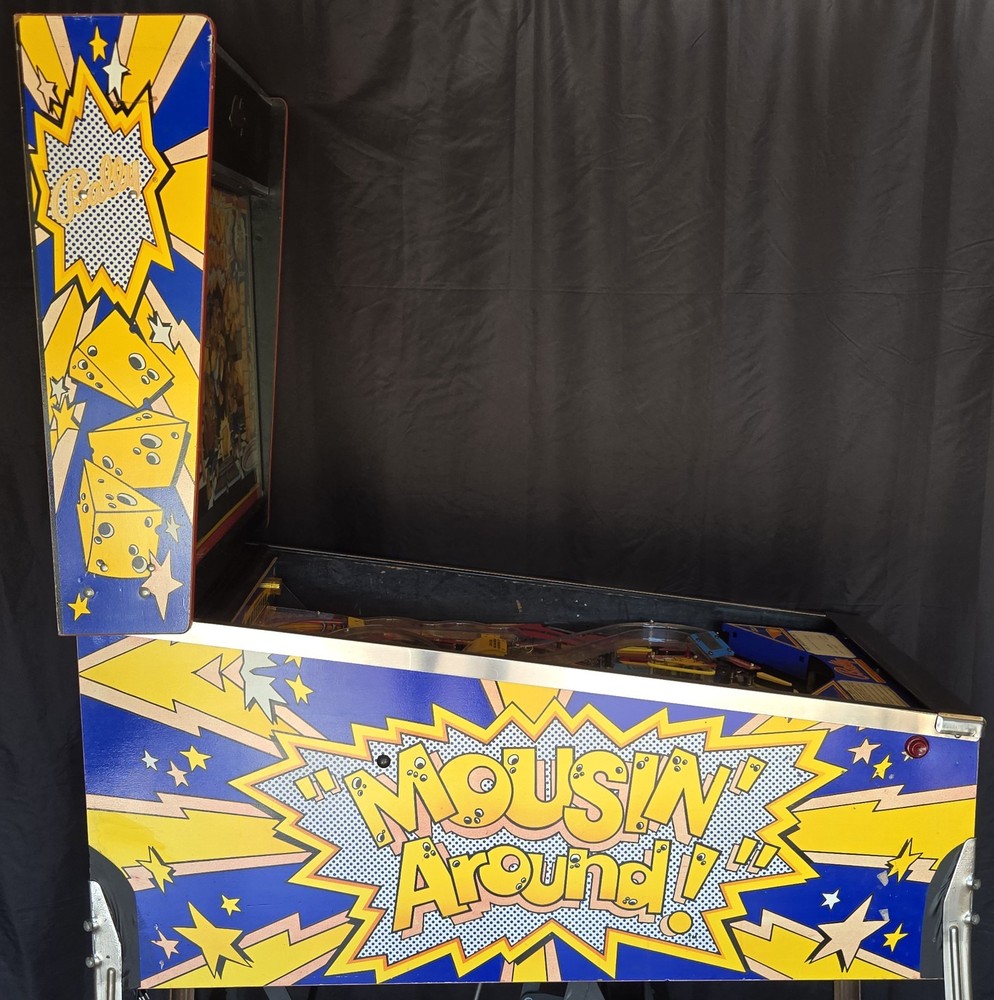 Refurbished Mousin' Around! Pinball Machine (Bally) 1989