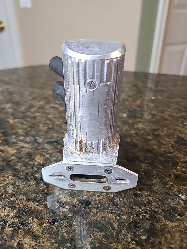 RC Model Airplane Engine Muffler DUAL Exhaust Unknown Maker MACS?