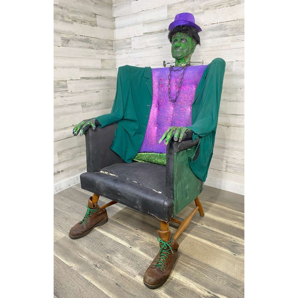 Custom Frankenstein Gothic Zombie Chair