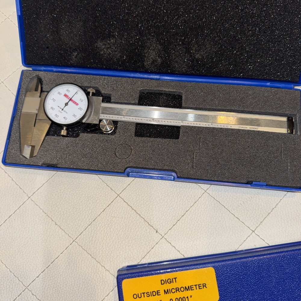 OEM Westward 0-6” Dial Caliper And Westward Micrometer