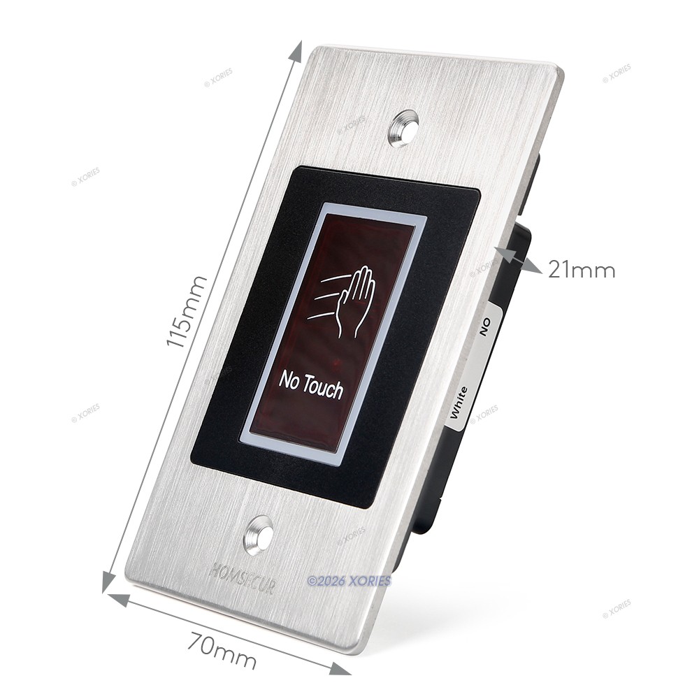 Infrared Switch LED No-Touch Exit Button For Door Open Access Control Lock