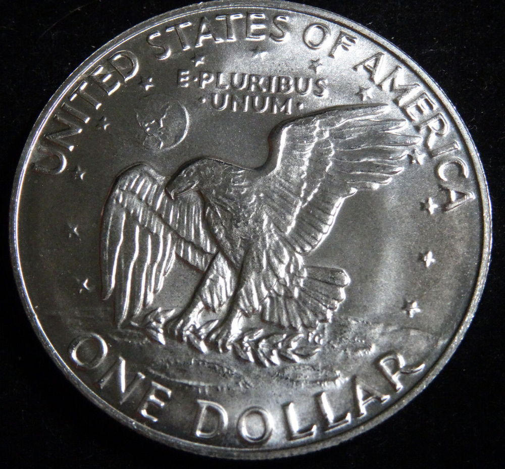 1974-S Eisenhower Silver Dollar Uncirculated 40% Silver $1 US Mint Coin