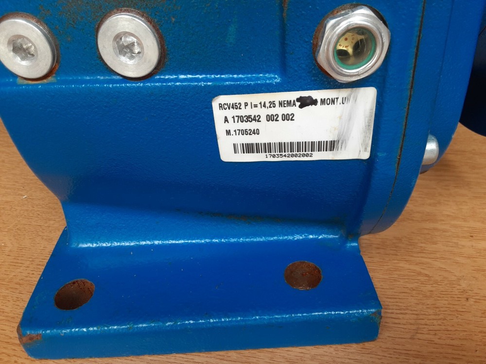 VARMEC 210TC Inline Gear Reducer RCV452PI.