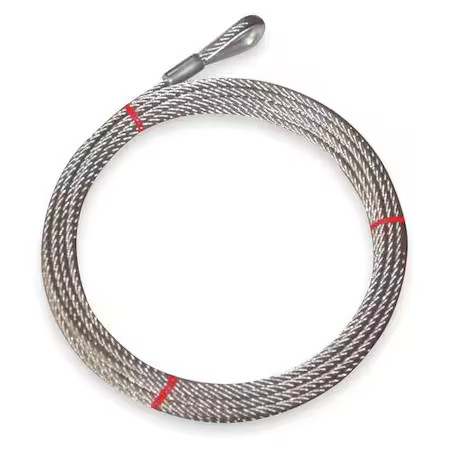 Cable, 1/4 In, 50 Ft, 1400 Lb Capacity, 1Dlb9