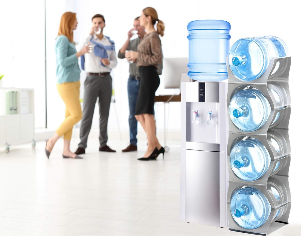 Stackable Water Bottle Storage Rack Water Jugs 5 Gallon Organizer. Jug Holder Fo