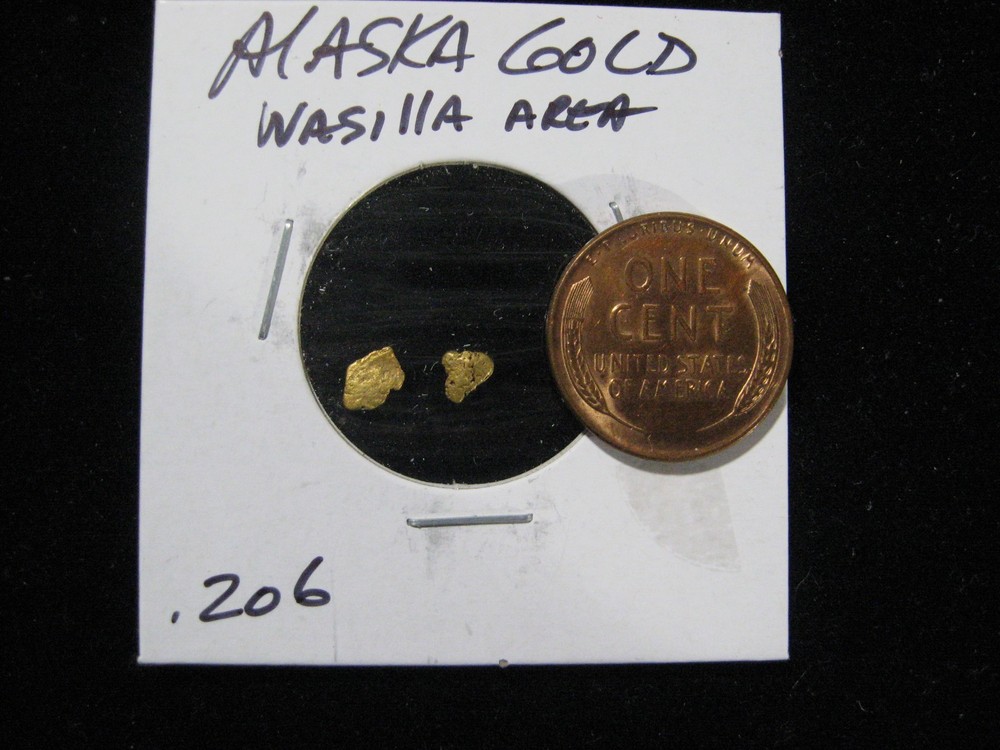 ALASKA GOLD NUGGET .206 GRAM