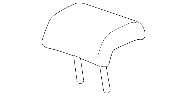 Genuine GM Headrest Center 23187175