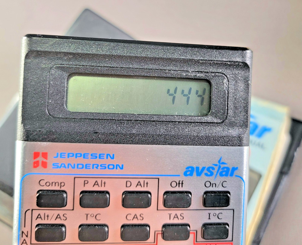 Jeppersen Sanderson Electronic Navigation System Computer Avstar Texas Instr.