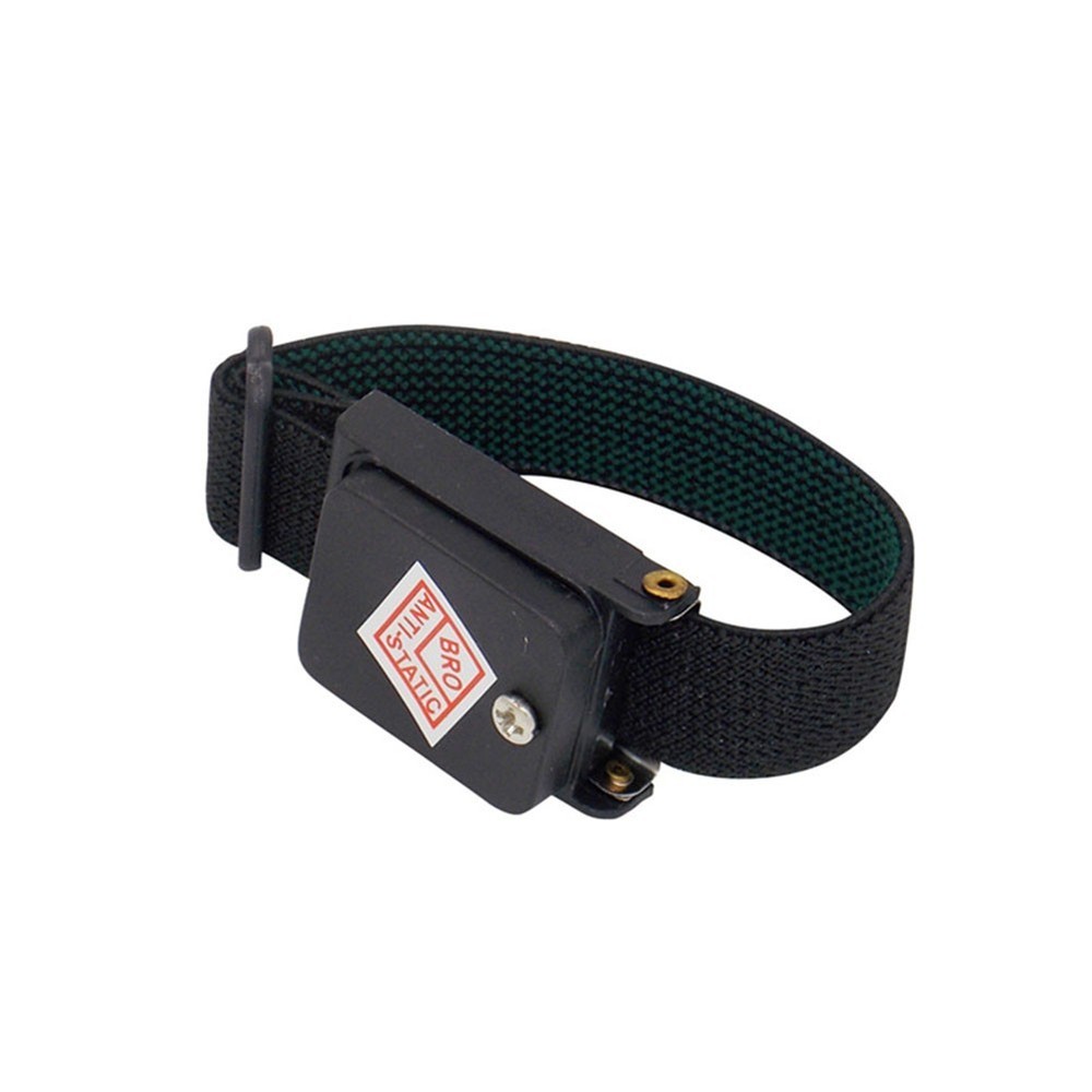 Anti Static Wrist Strap Adjustable for ESD with Conductive Nylon Material
