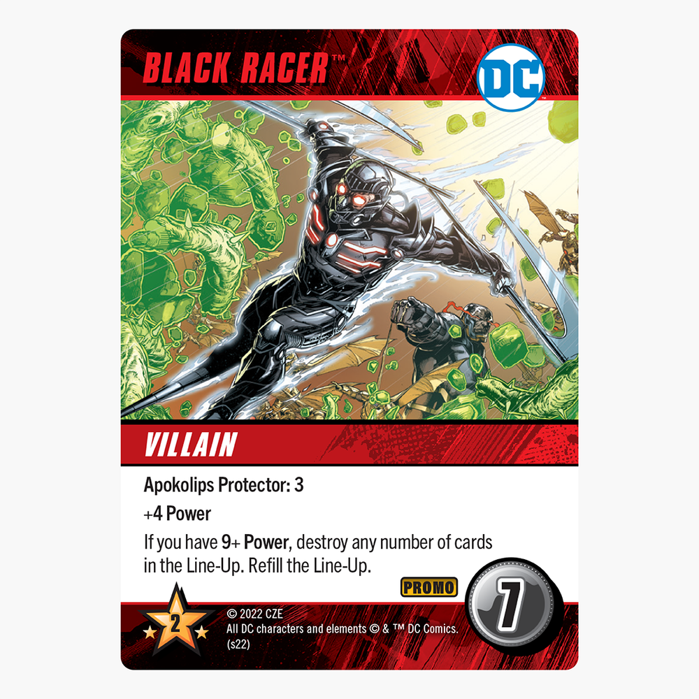 DC Deck-Building Game: Black Racer and Reverse-Flash PROMO CARDS