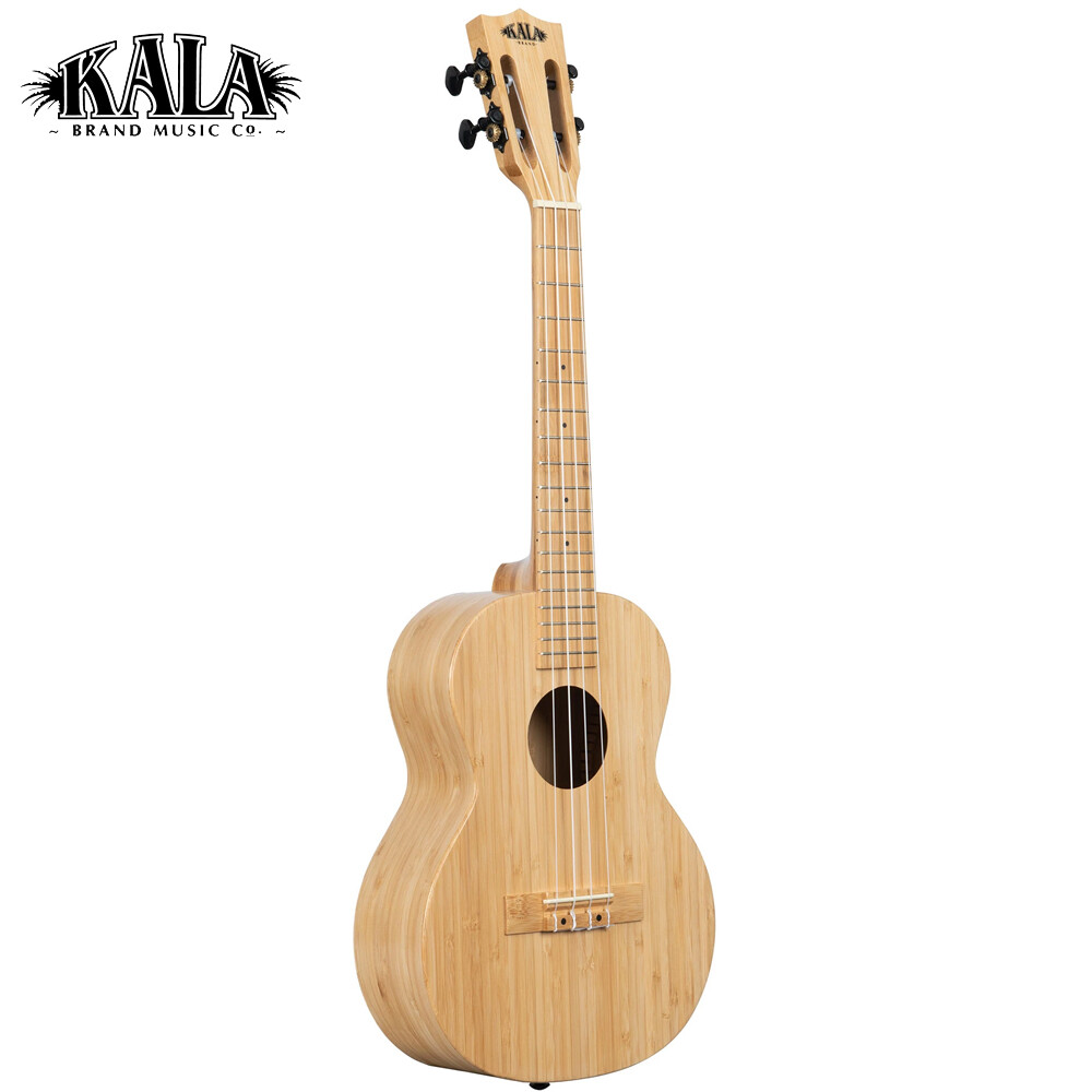 Kala KA-BMB-T Solid Bamboo Tenor Ukulele with Aquila Super Nylgut Strings