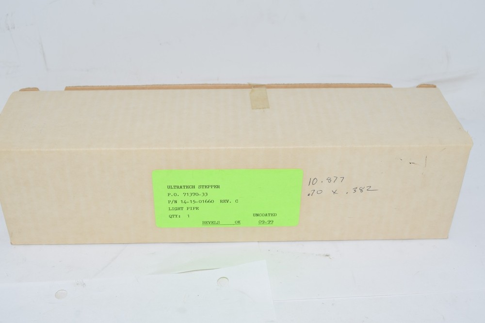 NEW Ultratech Stepper 14-15-01660 Rev. C Light Pipe Prism