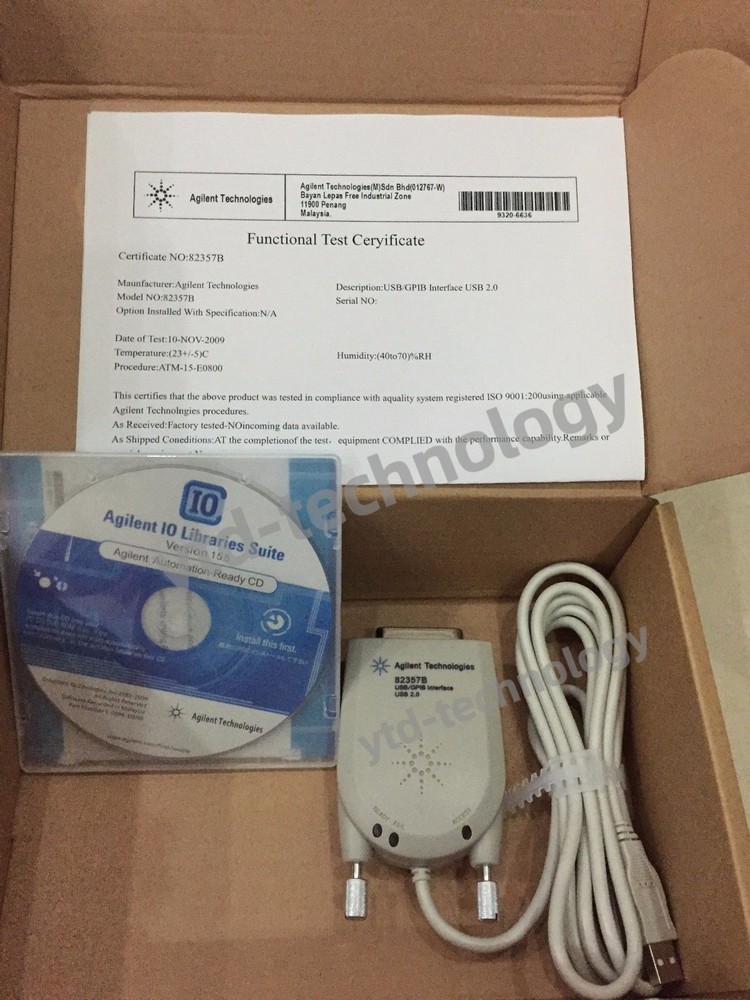 New In Box Agilent 82357B USB-GPIB Interface High-Speed USB 2.0